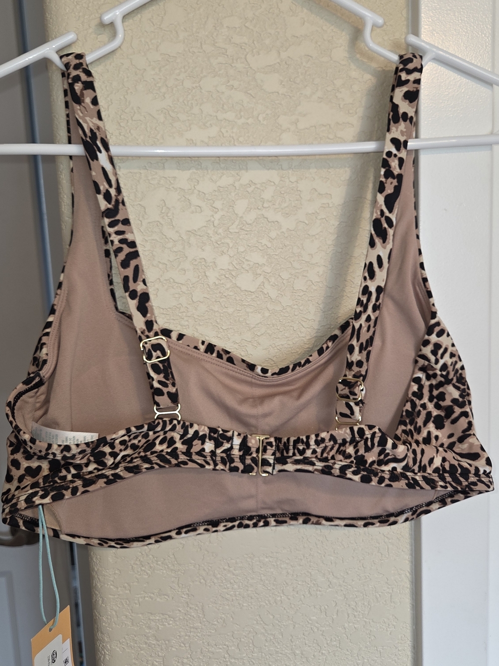 Kona Sol Leopard SWIM TOP - Picture 3 of 3